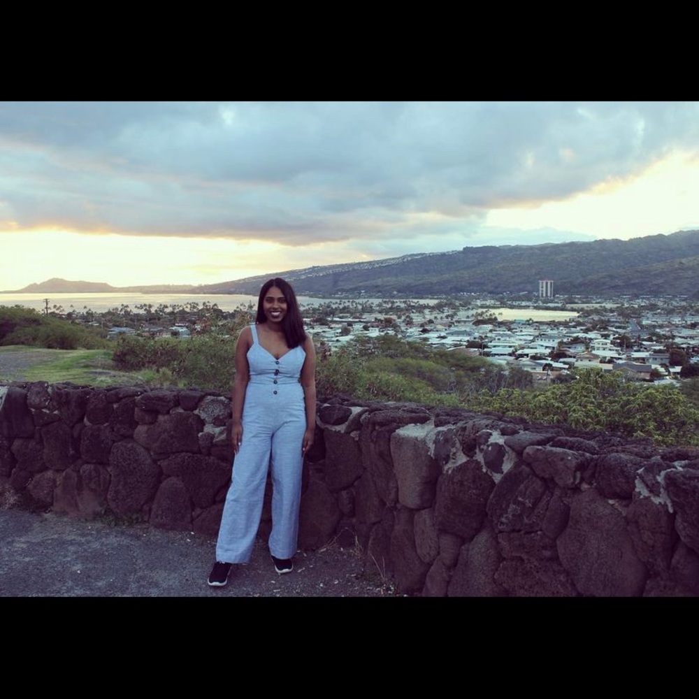 Japna - Blue and White Stripped Jumpsuit